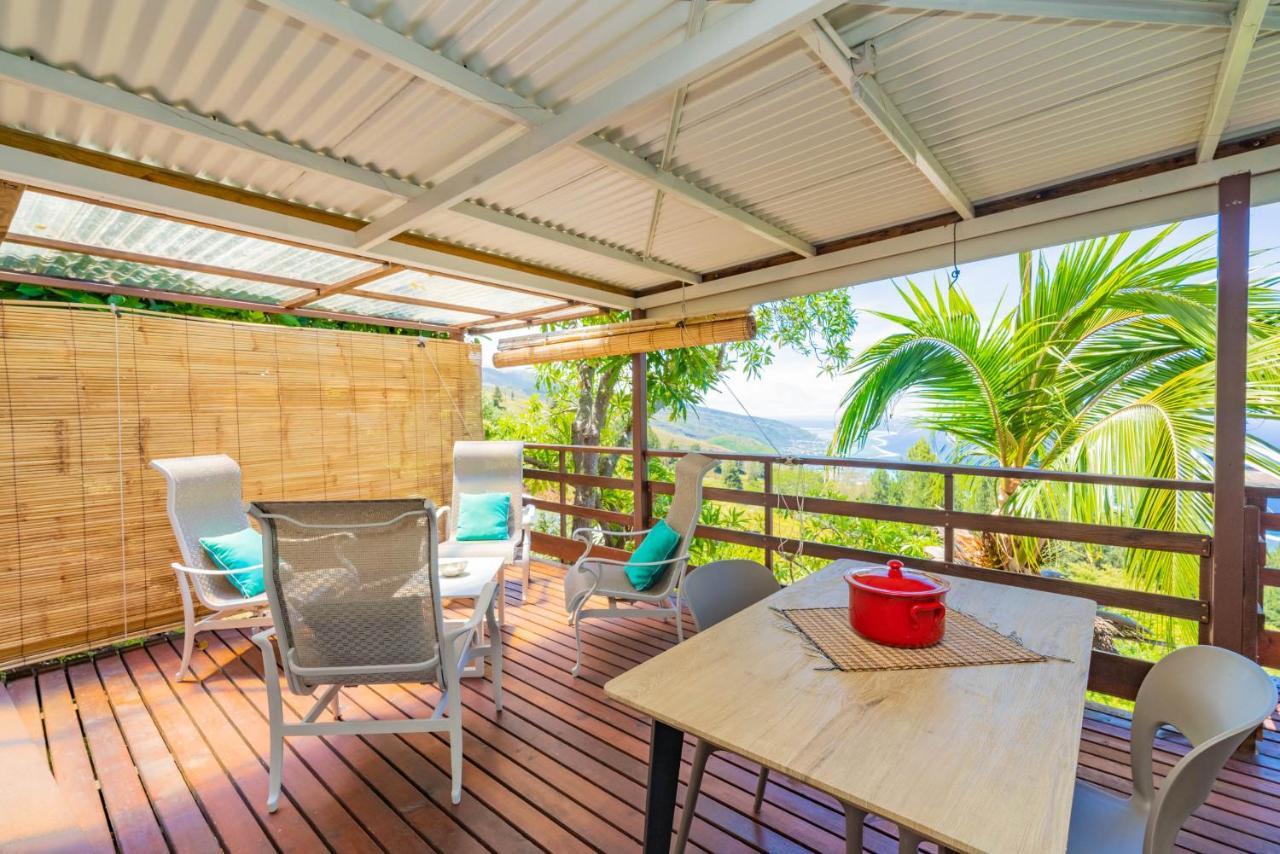 Bungalow Poerava Punaauia Ocean View Exteriör bild