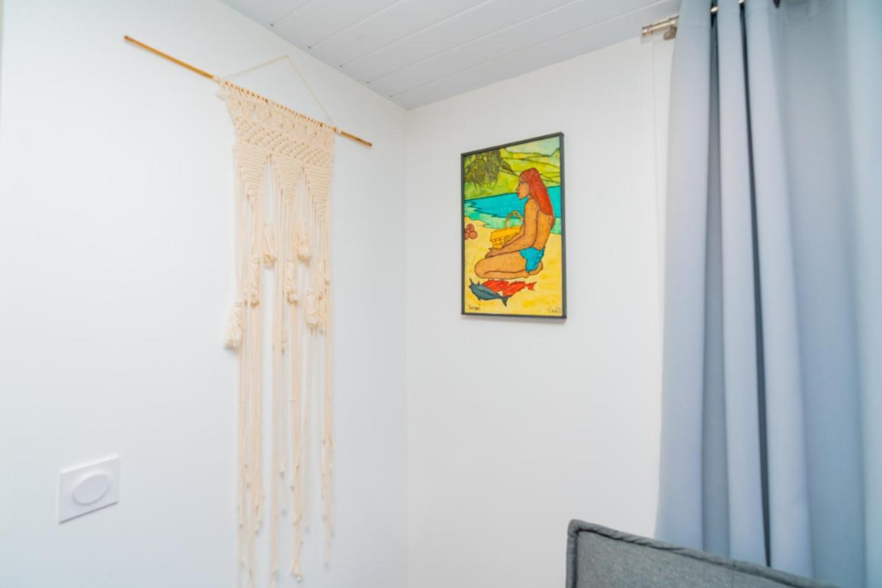 Bungalow Poerava Punaauia Ocean View Exteriör bild