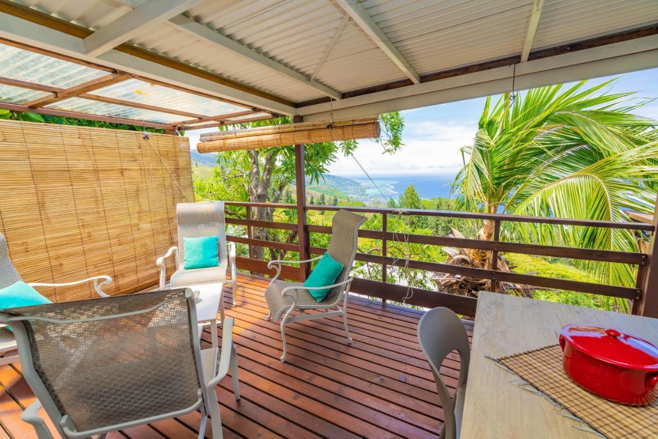 Bungalow Poerava Punaauia Ocean View Exteriör bild