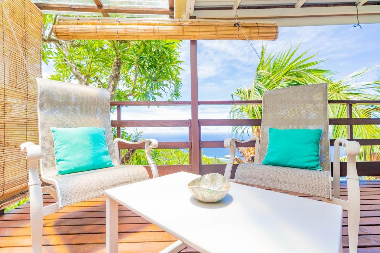 Bungalow Poerava Punaauia Ocean View Exteriör bild