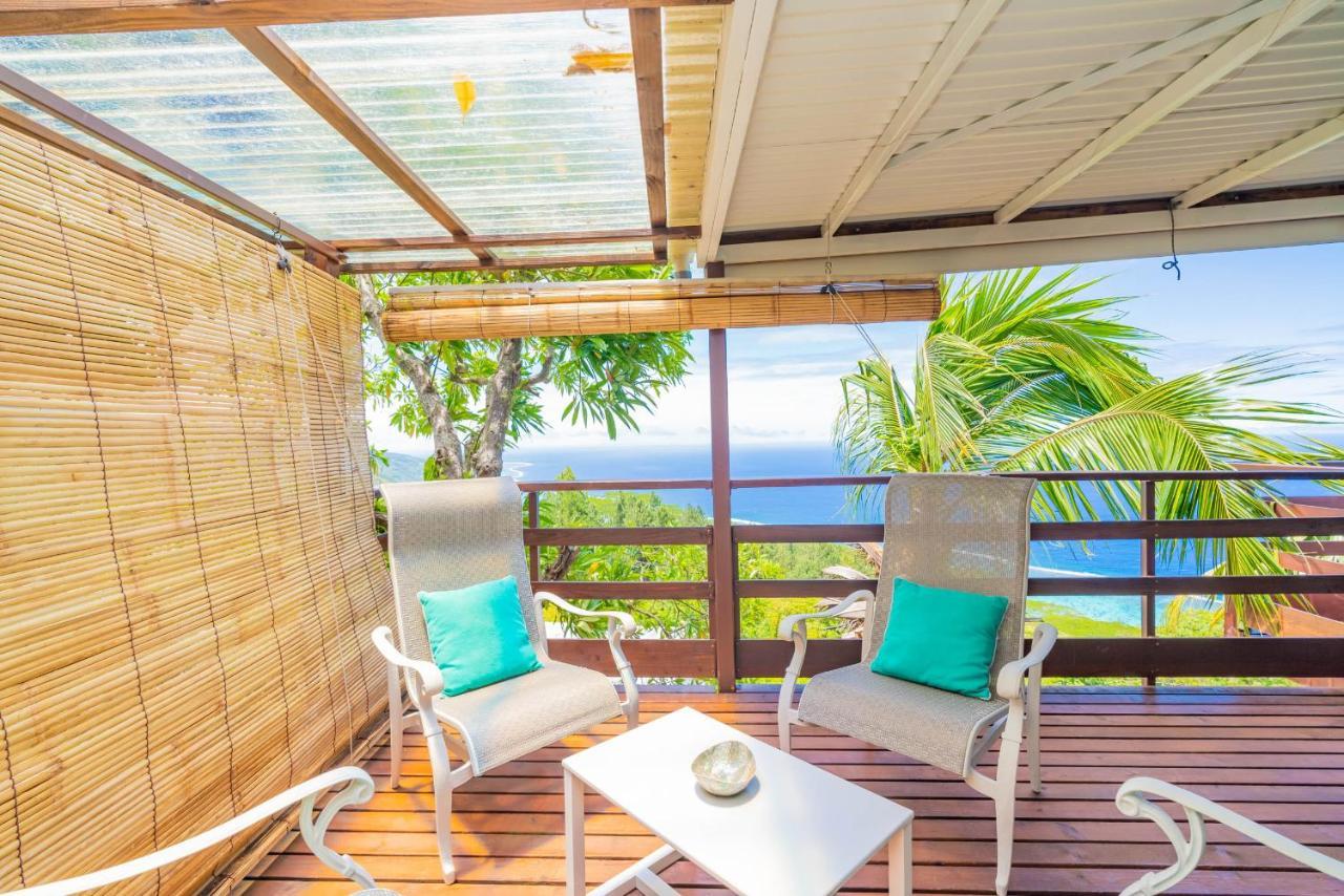 Bungalow Poerava Punaauia Ocean View Exteriör bild