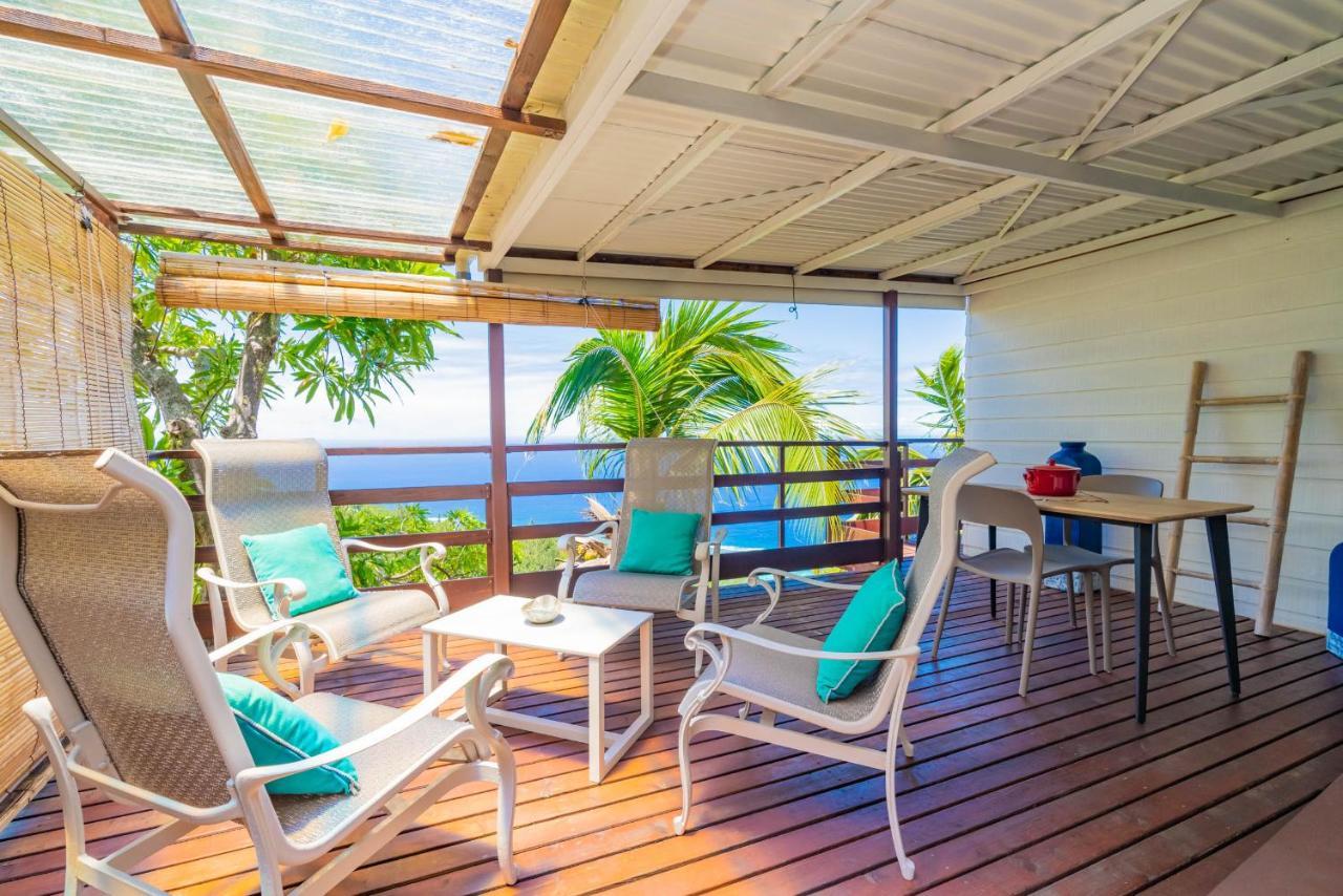 Bungalow Poerava Punaauia Ocean View Exteriör bild