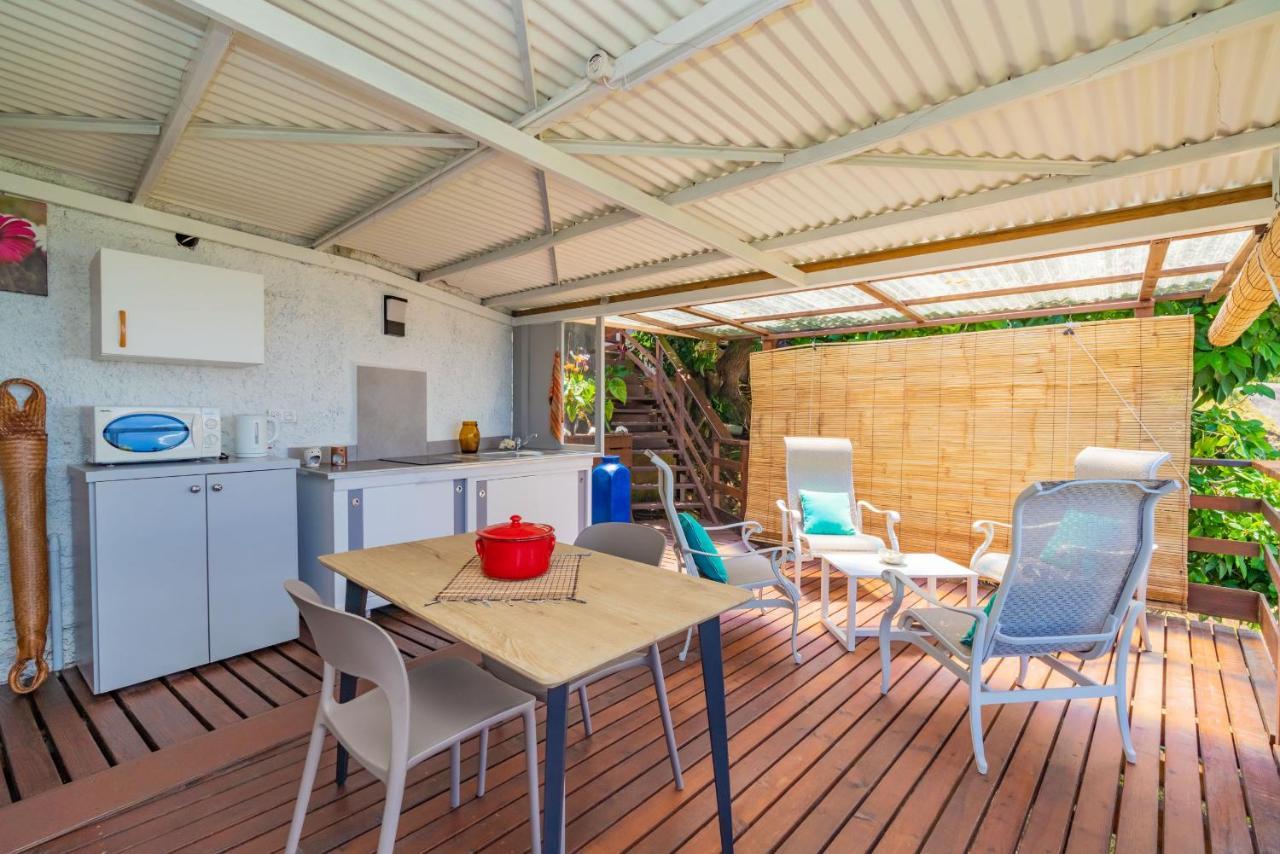 Bungalow Poerava Punaauia Ocean View Exteriör bild