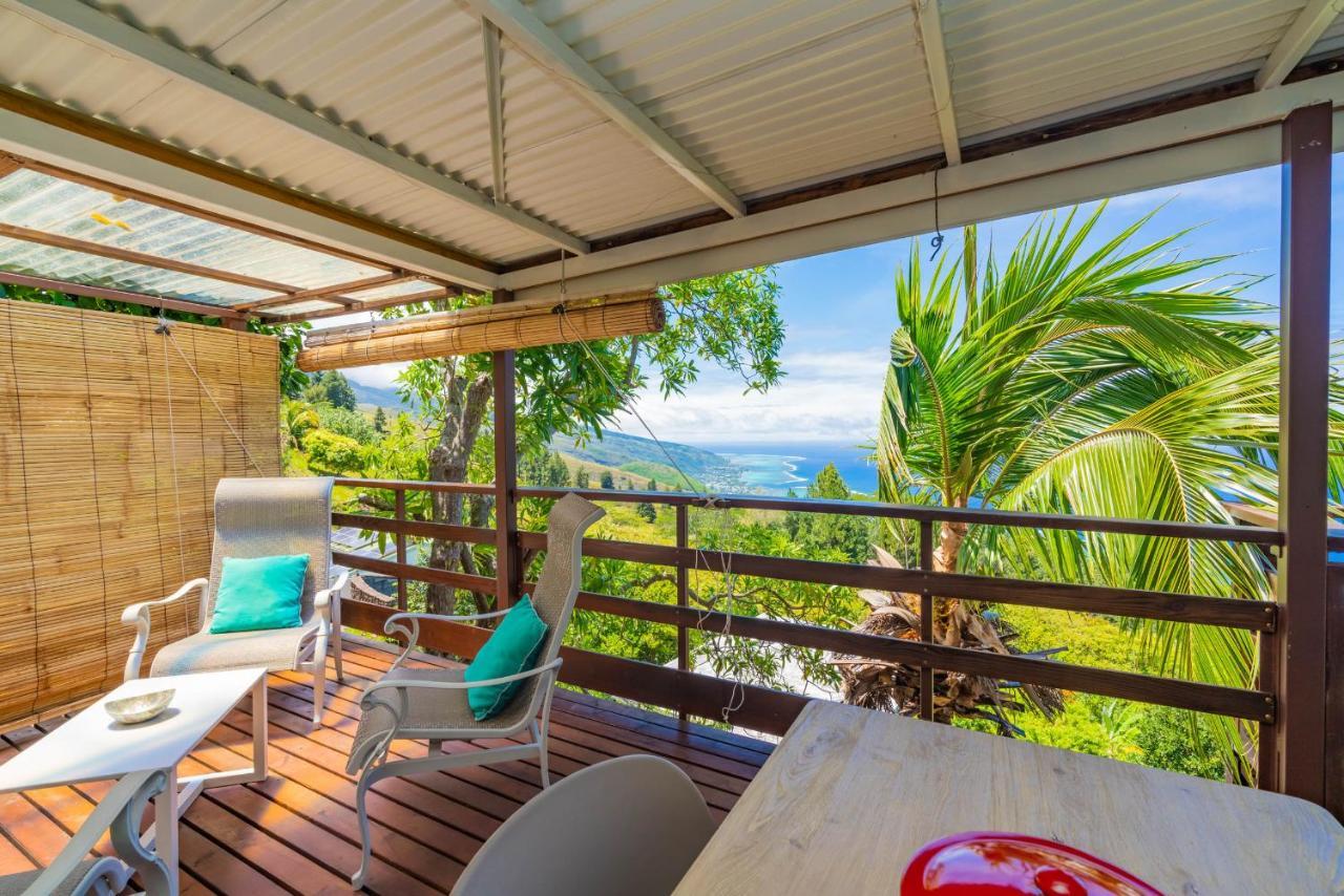 Bungalow Poerava Punaauia Ocean View Exteriör bild