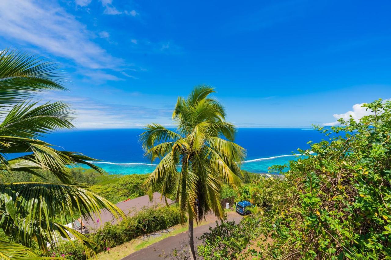 Bungalow Poerava Punaauia Ocean View Exteriör bild